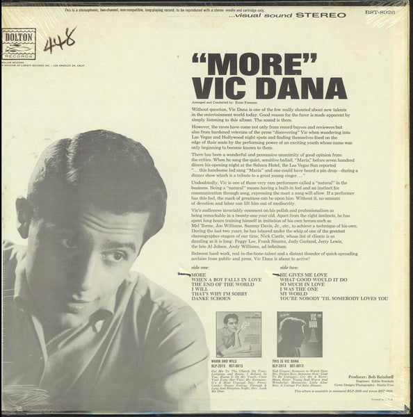 Vic Dana : More (LP)