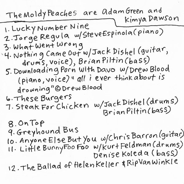 The Moldy Peaches : The Moldy Peaches (CD, Album, Enh)