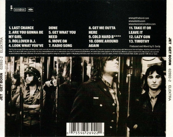 Jet (2) : Get Born (CD, Album, Enh, RP, Oly)