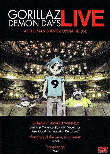 Gorillaz : Demon Days Live At The Manchester Opera House (DVD-V, NTSC)