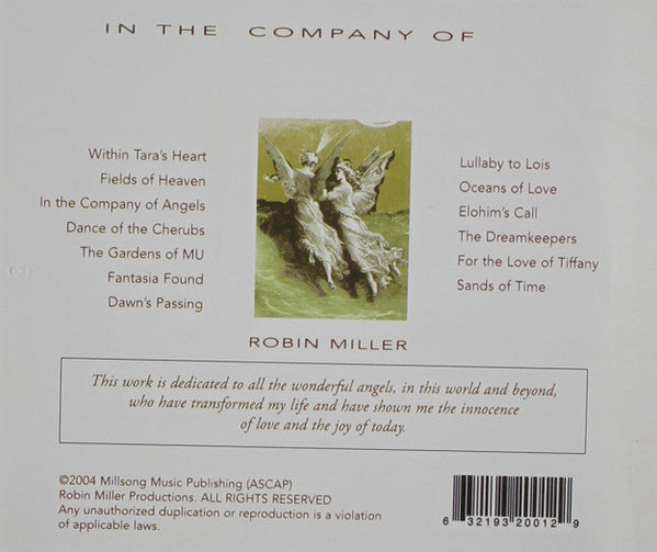 Robin Miller (2) : In The Company Of Angels (CD, Album, RE)