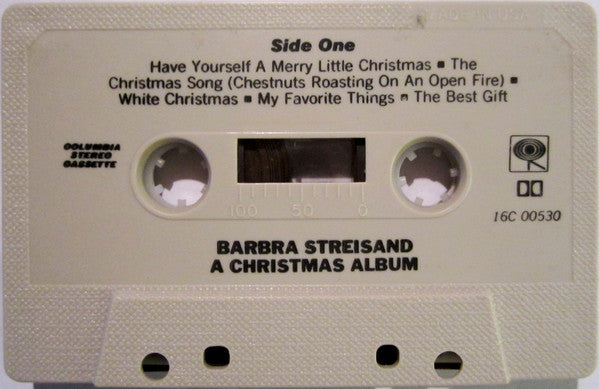 Barbra Streisand : A Christmas Album (Cass, Album)