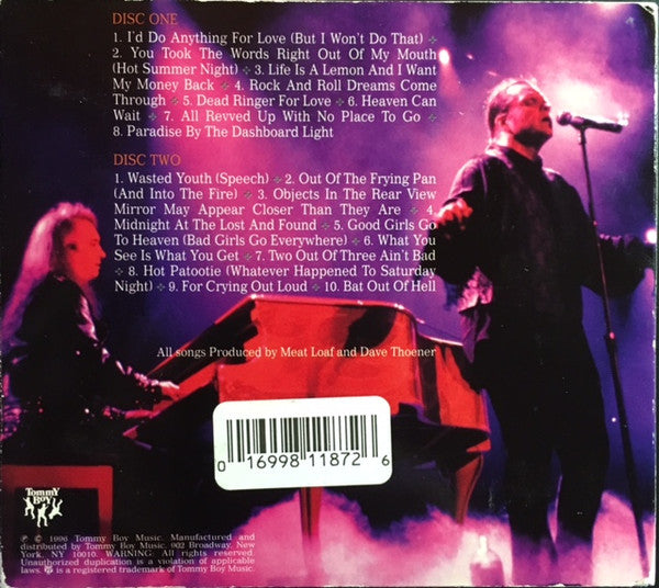 Meat Loaf : Live Around The World (2xCD, Album, Ltd)
