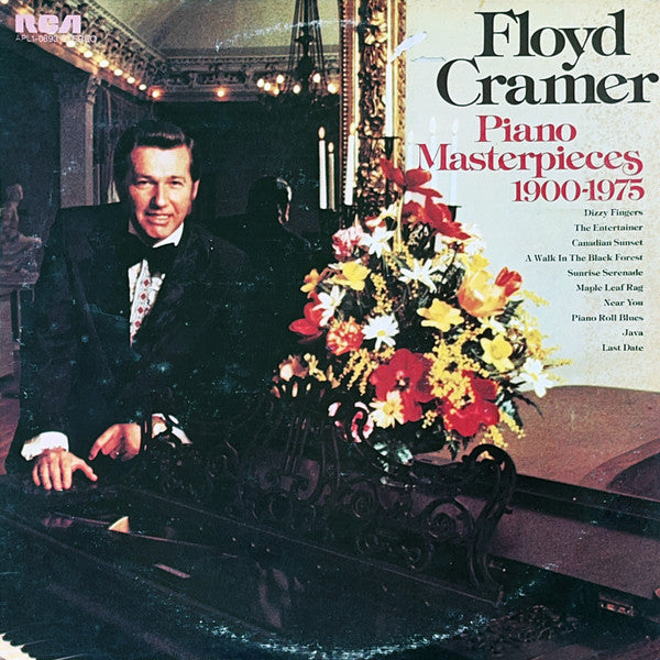 Floyd Cramer : Piano Masterpieces 1900-1975 (LP, Comp, Ind)