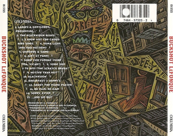 Buckshot LeFonque : Buckshot LeFonque (CD, Album, Pit)
