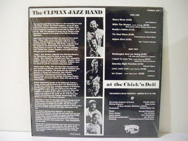 Climax Jazz Band : At The Chick'n Deli (LP, Album)