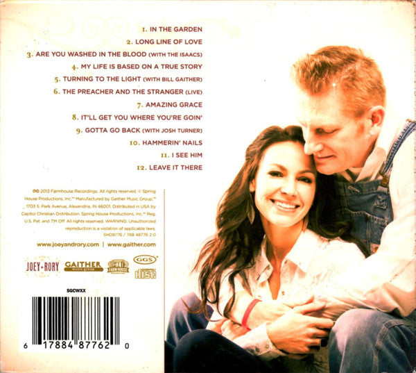 Joey + Rory : Inspired (Songs Of Faith & Family) (CD, Album)