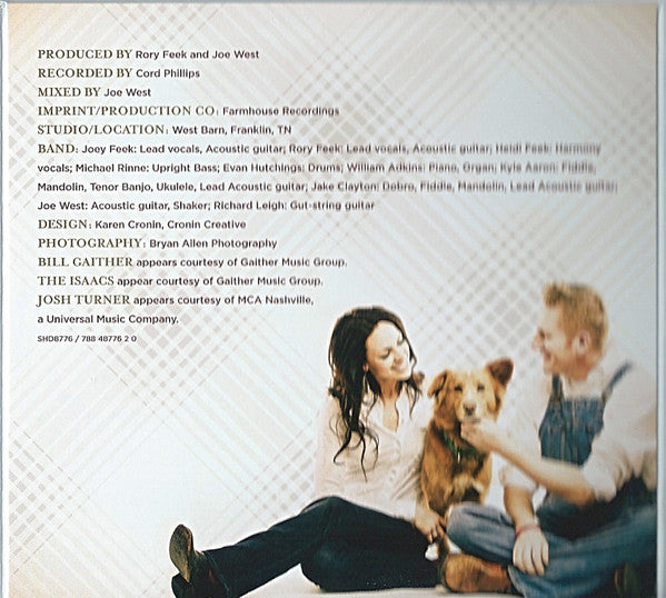 Joey + Rory : Inspired (Songs Of Faith & Family) (CD, Album)