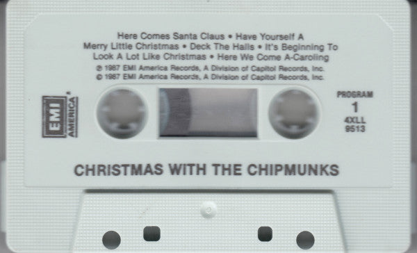 The Chipmunks : Christmas With The Chipmunks (Cass, Comp)