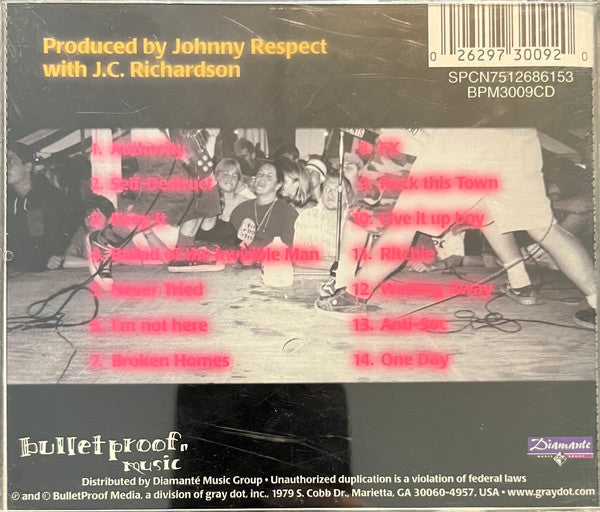 Johnny Respect : Blue Collar Moxy (CD, Album)