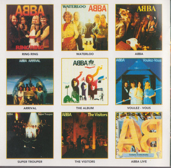 ABBA : Gold (Greatest Hits) (CD, Comp, RE, RM, PMD)