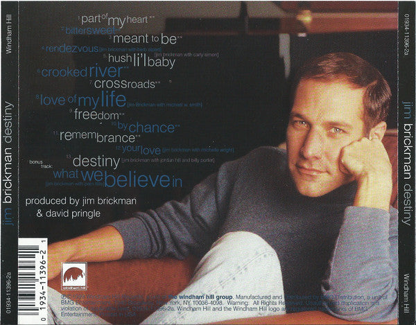 Jim Brickman : Destiny (HDCD, Album)