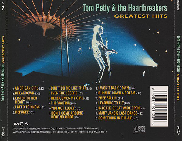 Tom Petty And The Heartbreakers : Greatest Hits (CD, Comp, RM, JVC)