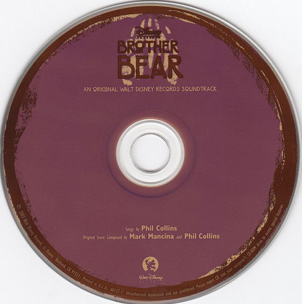 Mark Mancina And Phil Collins : Brother Bear (An Original Walt Disney Records Soundtrack) (CD, Album, Enh, S/Edition)