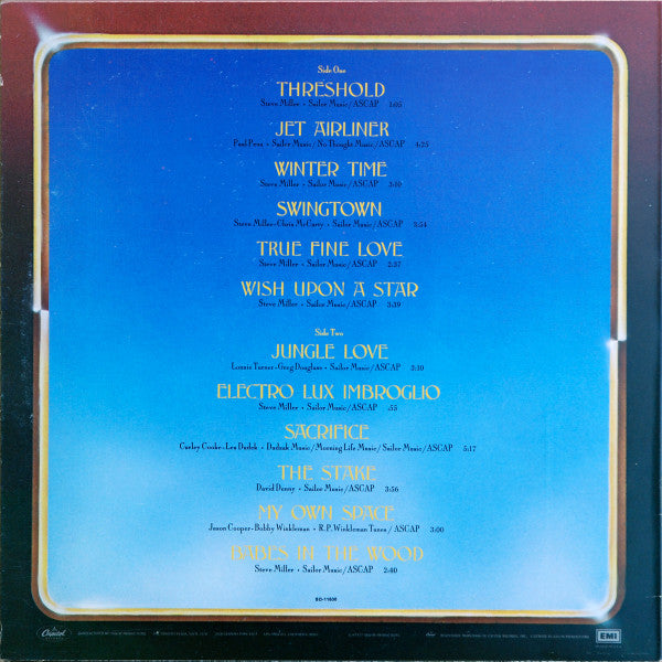 Steve Miller Band : Book Of Dreams (LP, Album, Res)