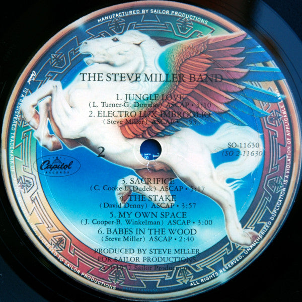 Steve Miller Band : Book Of Dreams (LP, Album, Res)