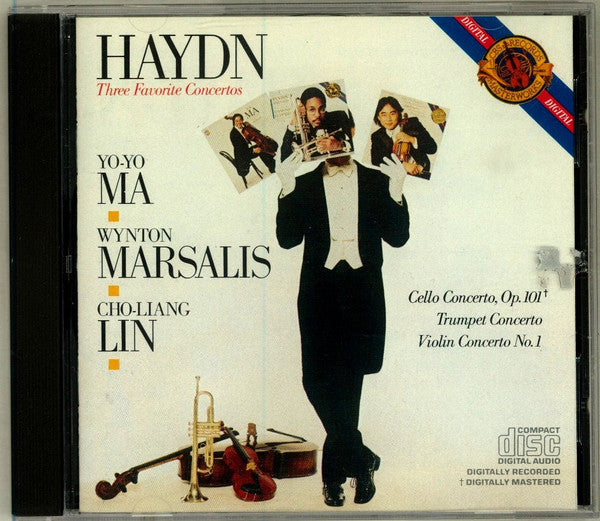Joseph Haydn / Yo-Yo Ma ■ Wynton Marsalis ■ Cho-Liang Lin : Three Favorite Concertos (CD, Comp, RE)