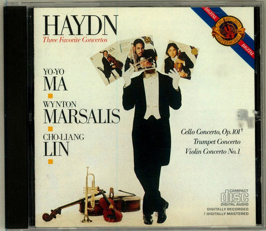 Joseph Haydn / Yo-Yo Ma ■ Wynton Marsalis ■ Cho-Liang Lin : Three Favorite Concertos (CD, Comp, RE)