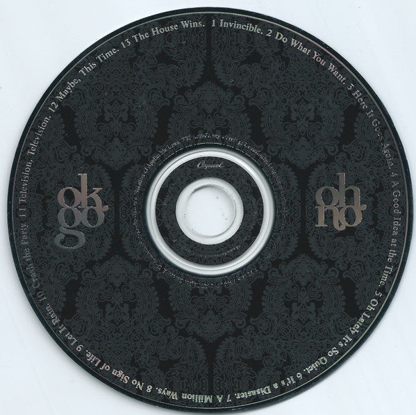 OK Go : Oh No (CD, Album)