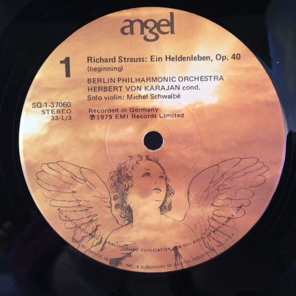 Richard Strauss - Berliner Philharmoniker, Herbert von Karajan : Ein Heldenleben (LP, Album)