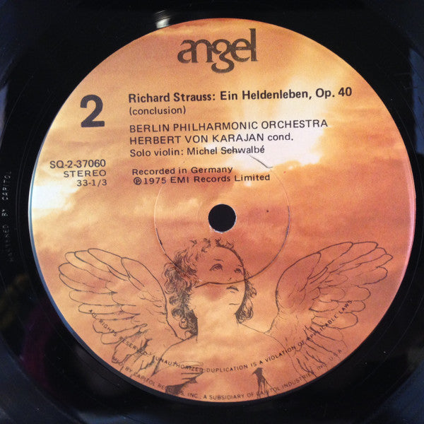 Richard Strauss - Berliner Philharmoniker, Herbert von Karajan : Ein Heldenleben (LP, Album)