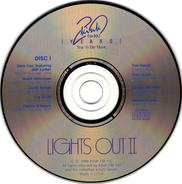 Various : Lights Out II (2xCD, Comp)