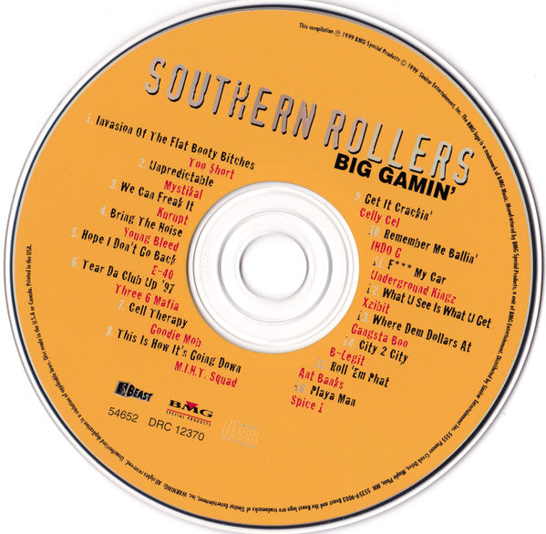 Various : Southern Rollers - Big Gamin' (CD, Comp)