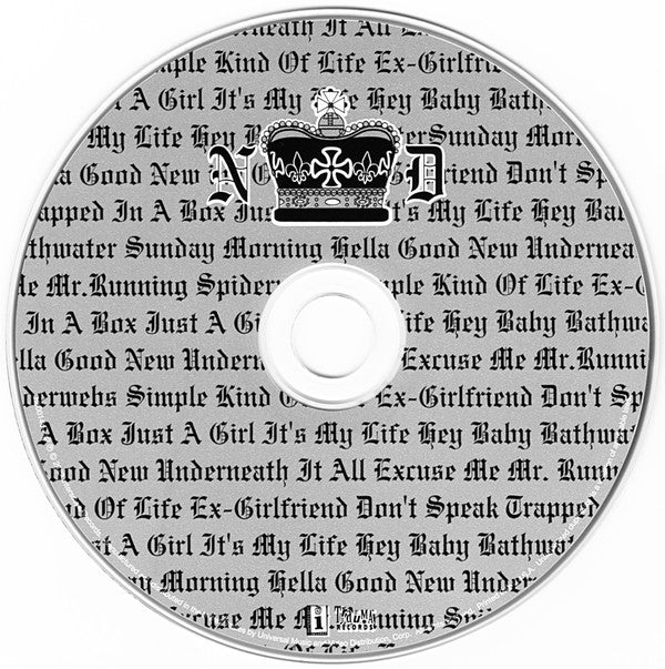 No Doubt : The Singles 1992 - 2003 (CD, Comp, Club, UML)