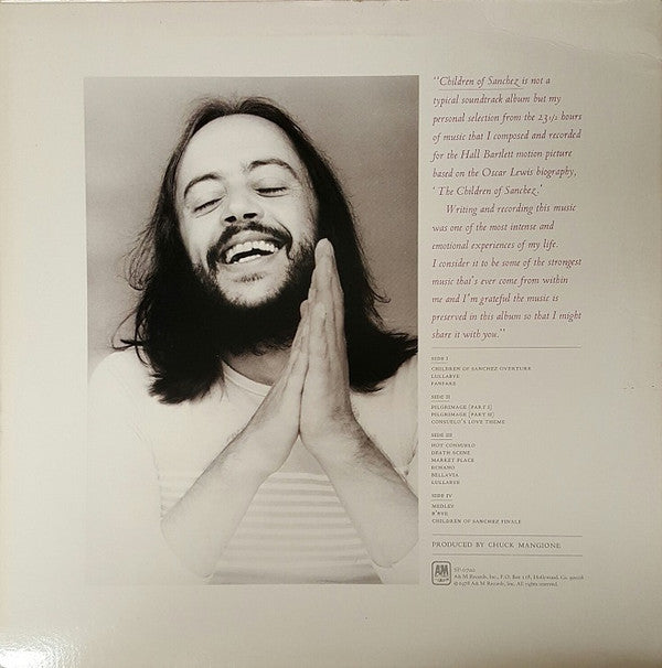 Chuck Mangione : Children Of Sanchez (2xLP, Album, Ter)