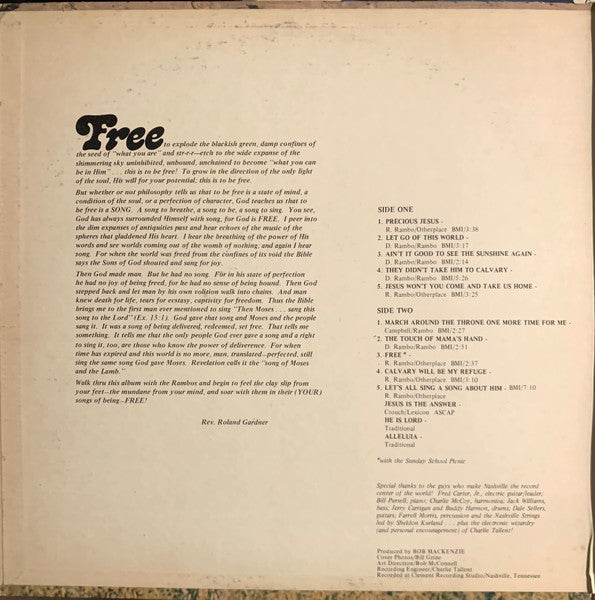 The Rambos : Sonshine (LP, Album)