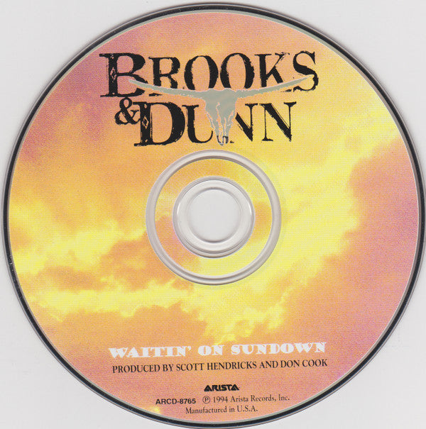 Brooks & Dunn : Waitin' On Sundown (CD, Album, Club)