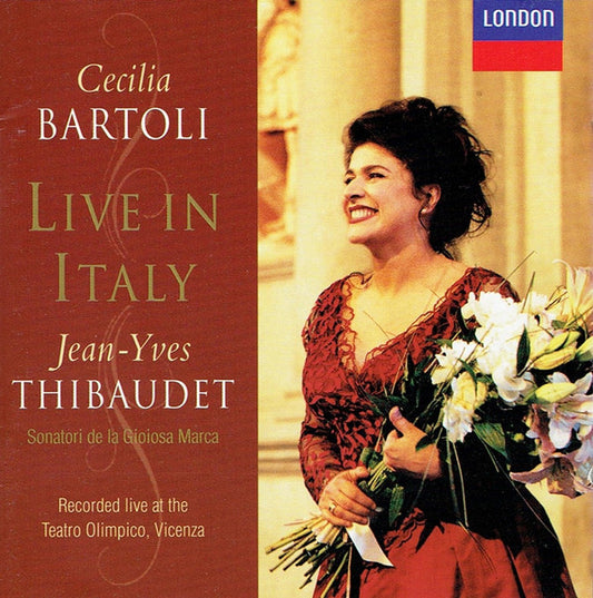 Cecilia Bartoli, Jean-Yves Thibaudet, Sonatori De La Gioiosa Marca - Live In Italy (CD) (VG+) - Endless Media
