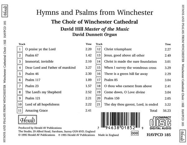 Winchester Cathedral Choir : Hymns And Psalms From Winchester (CD)