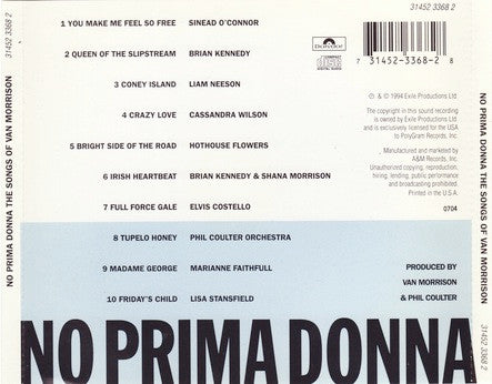 Various : No Prima Donna (The Songs Of Van Morrison) (CD)