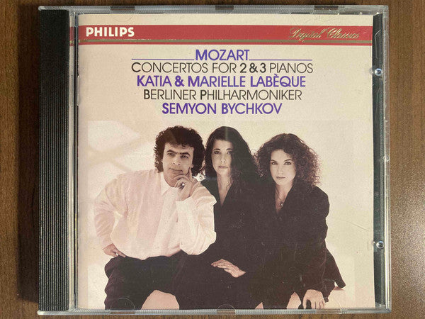 Wolfgang Amadeus Mozart, Katia Et Marielle Labèque, Semyon Bychkov, Berliner Philharmoniker : Concertos For 2 & 3 Pianos (CD, Club, RE)