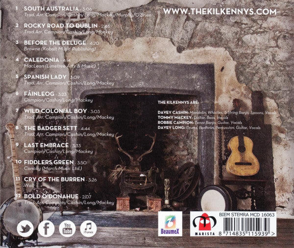 The Kilkennys : The Colour Of Freedom  (CD, Album)