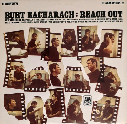 Burt Bacharach : Reach Out (LP, Album, Pit)