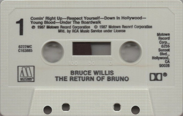 Bruce Willis : The Return Of Bruno (Cass, Album, Club, Dol)