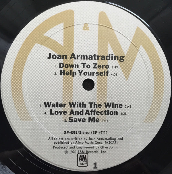 Joan Armatrading : Joan Armatrading (LP, Album, Mon)