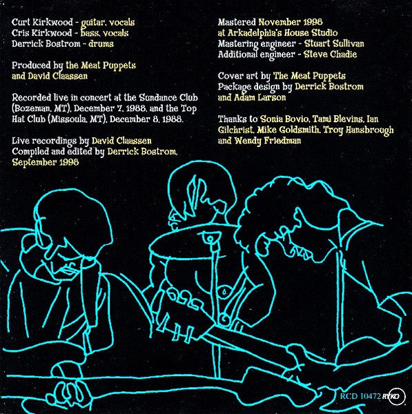 Meat Puppets : Live In Montana (CD, Album)