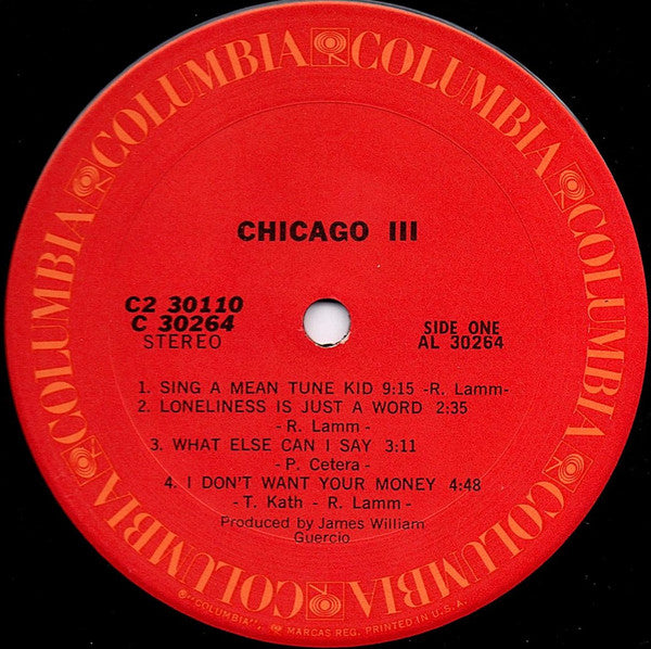 Chicago (2) : Chicago III (2xLP, Album, San)