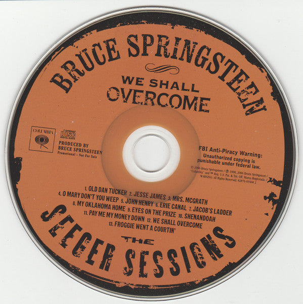 Bruce Springsteen : We Shall Overcome - The Seeger Sessions (CD, Album, Promo)