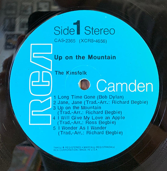 The Kinsfolk : Up On The Mountain (LP, Album)
