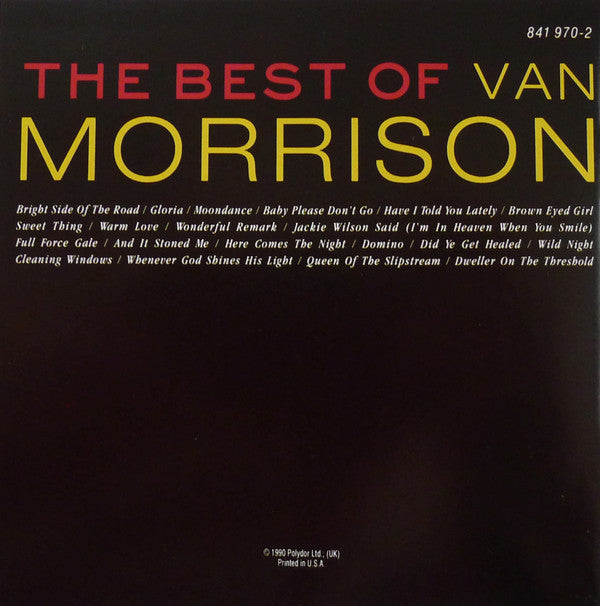 Van Morrison : The Best Of Van Morrison (CD, Comp)
