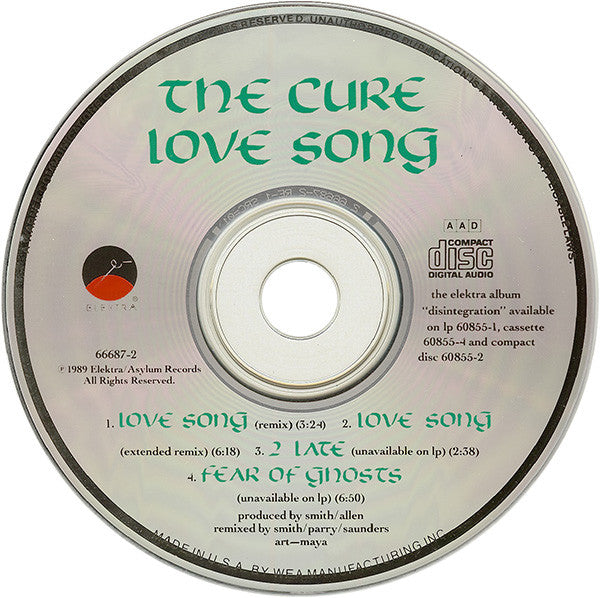 The Cure : Lovesong (CD, Maxi)