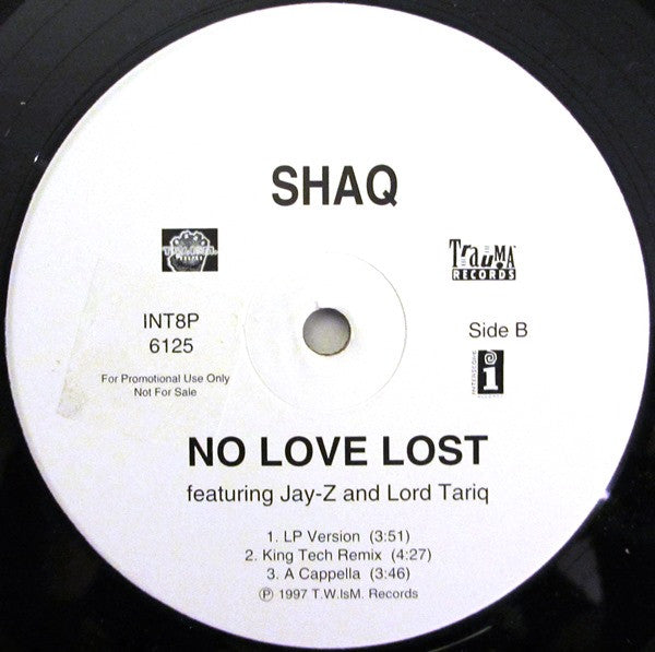 Shaquille O'Neal : Strait Playin' (12", Promo)