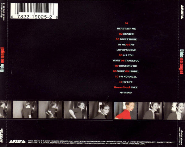 Dido : No Angel (CD, Album)