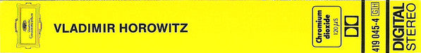 Vladimir Horowitz : Horowitz (Cass, Dol)