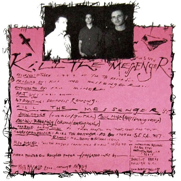 Kill The Messenger (2) : Five On Seven (7", Whi)