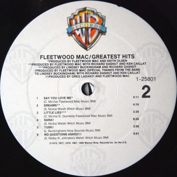 Fleetwood Mac : Greatest Hits (LP, Comp, All)